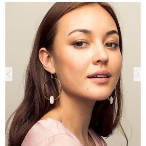 Kendra Elora Gold Hoop Earrings